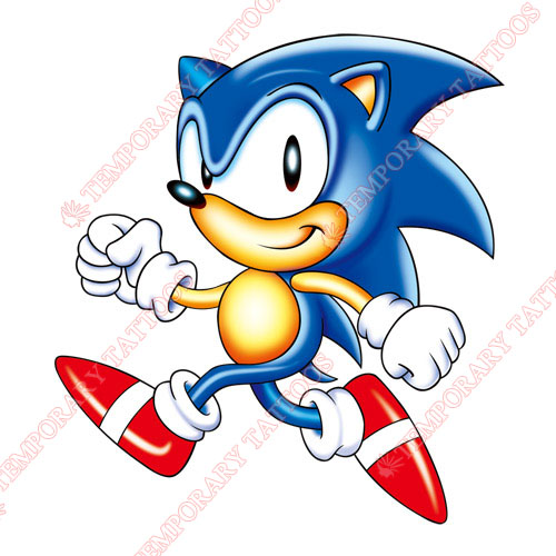 Sonic the Hedgehog Customize Temporary Tattoos Stickers NO.5321